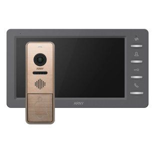 Комплект відеодомофона Arny AVD-7842 graphite+bronze 270365 фото