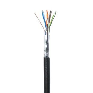 Кабель звита пара GoldMine GM FTP 4*2*0.5-CU PE MP кат.5е (FTP мідь зовнішній з несучим дротом) бухта 305м 268135 фото