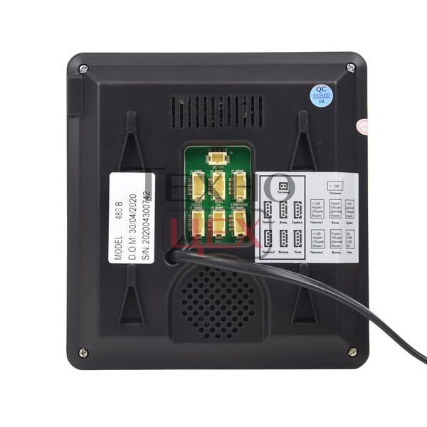 Відеодомофон 4" BCOM BD-480 Black 240550 фото