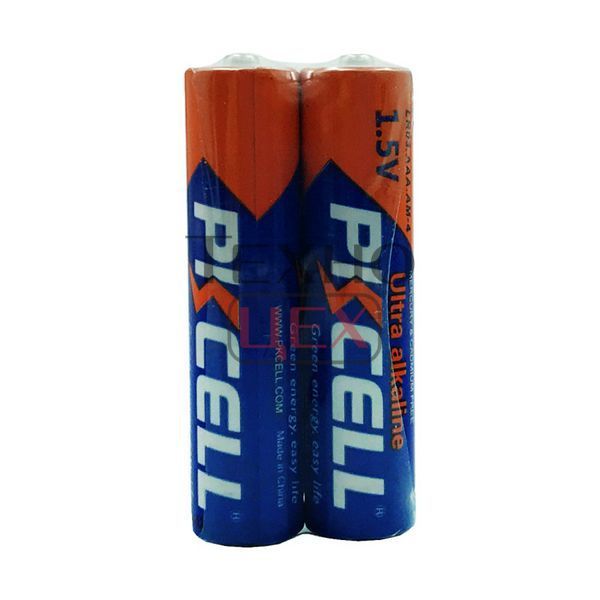Батарейка PKCELL Ultra Alkaline AAA LR03 1.5V, 2шт./плівка 255442 фото