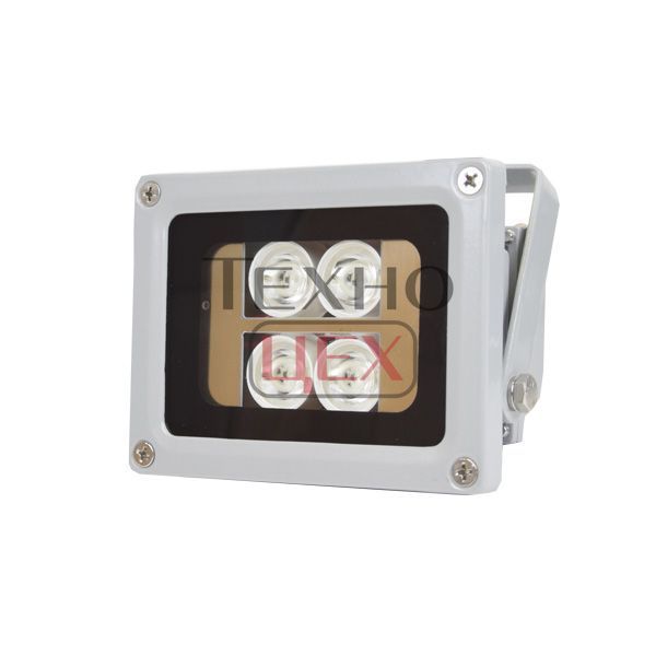 Комплект: IP-відеокамера 4 Мп Dahua DH-IPC-HFW2449S-S-IL (2.8 мм) з подвійним підсвічуванням + ІЧ-прожектор Lightwell LW4-40IR60-12 2578594 фото