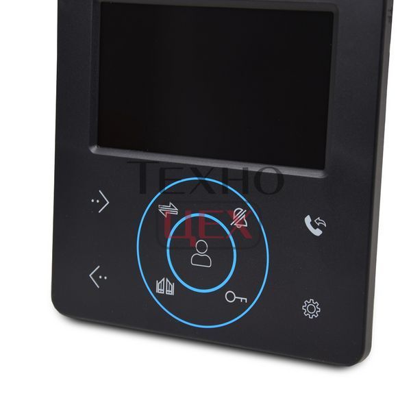 Відеодомофон 4" BCOM BD-480 Black 240550 фото