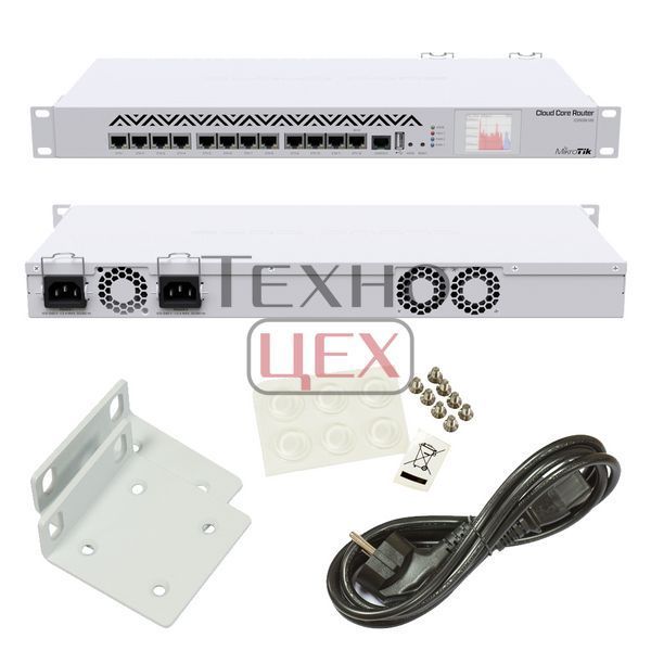 Маршрутизатор MikroTik Cloud Core Router 1016-12G (CCR1016-12G) 143782 фото