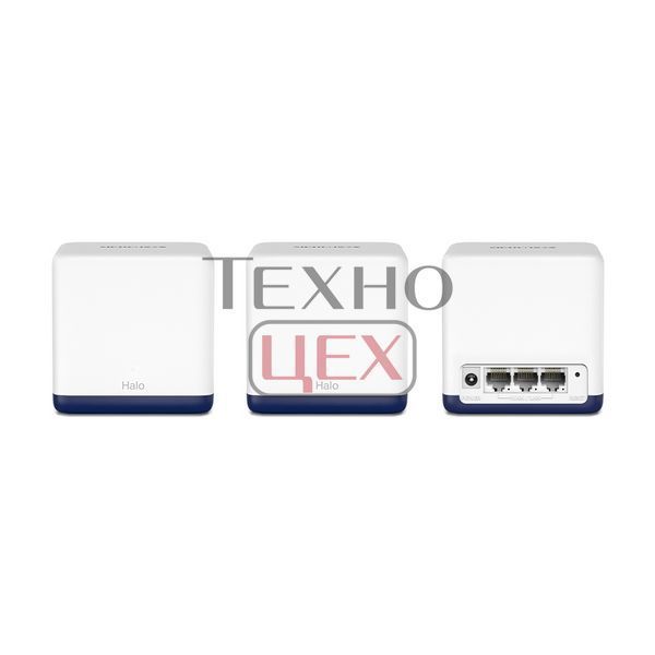 Домашня Mesh Wi-Fi система Halo H50G(3-pack) AC1900 3xGE LAN/WAN (HALO-H50G-3-PACK) 202967 фото