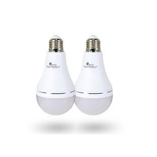 Комплект із двох ламп LED Lightwell BS2C2 9 Вт Е27 з вбудованим акумулятором 2567341 фото