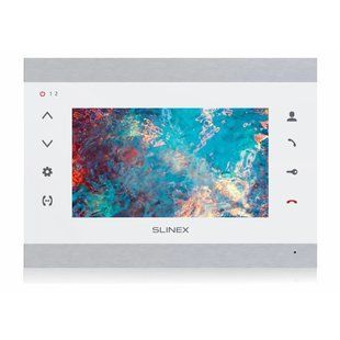 Відеодомофон Slinex SL-07N Cloud (silver+white) з Wi-Fi, детектором руху і записом відео 260163 фото