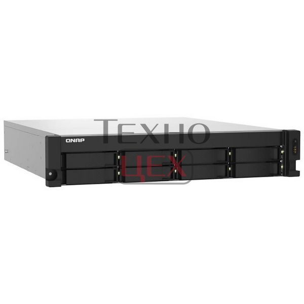 Система зберігання даних QNAP TS-832PXU-RP-4G з 8 відсіками для дисків, 4GB RAM, стійкове виконання 2U 145224 фото