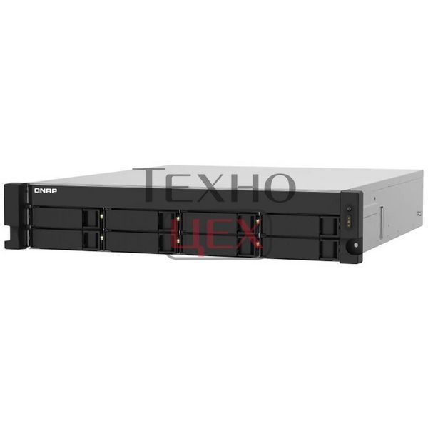 Система зберігання даних QNAP TS-832PXU-RP-4G з 8 відсіками для дисків, 4GB RAM, стійкове виконання 2U 145224 фото