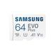 Карта пам'яті Samsung 64GB microSDXC C10 UHS-I R130MB/s Evo Plus + SD адаптер (MB-MC64KA/RU) 198710 фото 2
