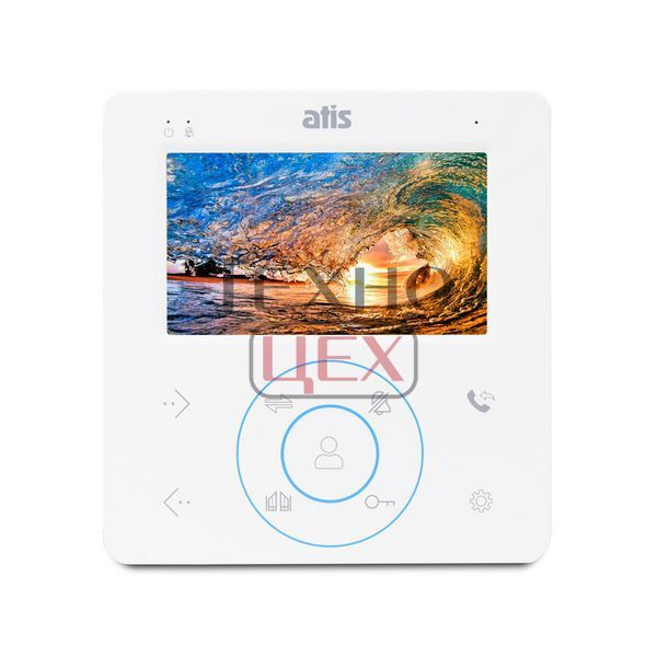 Комплект відеодомофона ATIS AD-480 W Kit box 114345 фото