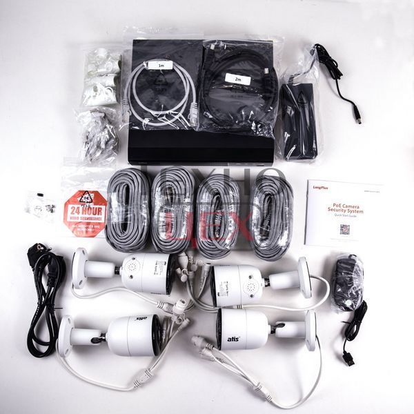 Комплект IP відеоспостереження ATIS IP 4 kit 5Mp 302690 фото