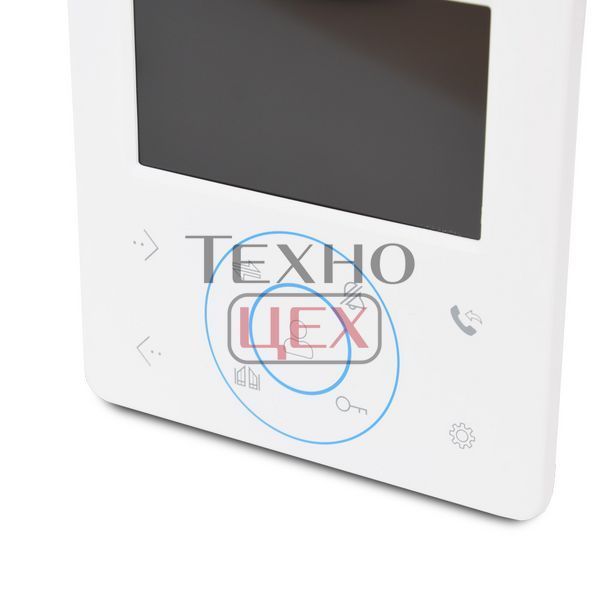 Комплект відеодомофона ATIS AD-480 W Kit box 114345 фото