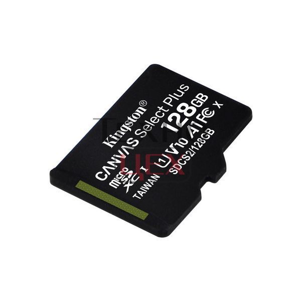 Карта пам'яті Kingston microSDXC 128GB Canvas Select Plus Class 10 UHS-I U1 V10 A1 (SDCS2/128GBSP) 140956 фото