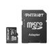 Карта пам`ятi MicroSDXC 128GB UHS-I Class 10 Patriot LX + SD-adapter (PSF128GMCSDXC10) 186201 фото 1