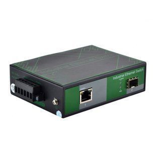 Медіаконвертор FoxGate ECi-SFP1000-FE/GE-POE індустріальний з POE 262202 фото