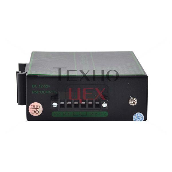 Медіаконвертор FoxGate ECi-SFP1000-FE/GE-POE індустріальний з POE 262202 фото