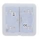 Кнопка Ajax SoloButton (1-gang/2-way) white для одноклавішного або прохідного вимикача 257516 фото 4