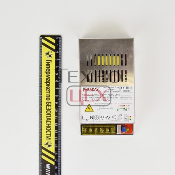 Блок живлення Faraday Electronics 80Wt/12-36V/ALU 111244 фото