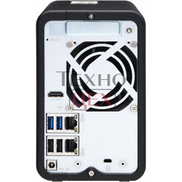 Система зберігання даних QNAP TS-253D-4G з 2 відсіками для дисків, 4GB RAM, настільне виконання 145237 фото