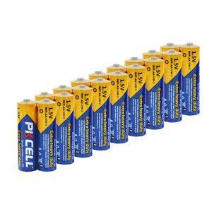 Комплект з 20 батарейок PKCELL Extra Heavy Duty AA R6P 1.5V по 2шт./плівка 2554481 фото