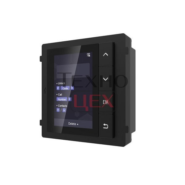 Модуль з монітором Hikvision DS-KD-DIS для роботи з відеопанеллю DS-KD8003-IME1 118144 фото