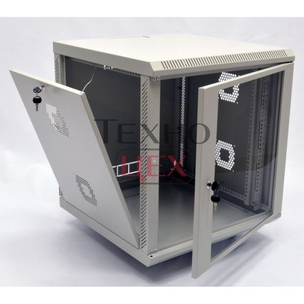 Шафа серверна CMS 15U 600 х 500 х 773 UA-MGSWA155G для мережевого обладнання 201555 фото