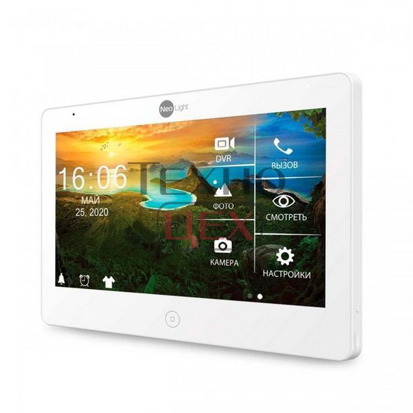 Комплект відеодомофона Neolight MEZZO HD WF / Solo FHD Silver: відеодомофон 10" з Wi-Fi з детектором руху і 2 Мп відеопанель 198411 фото