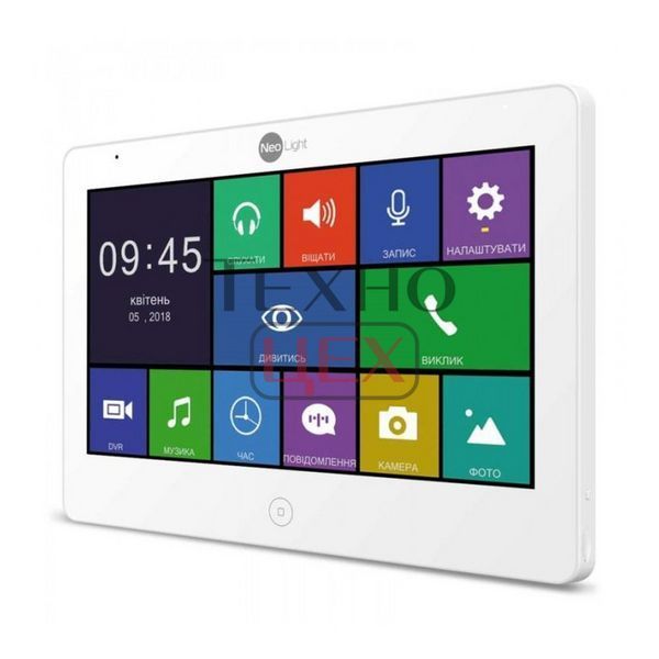 Комплект відеодомофона Neolight MEZZO HD WF / Solo FHD Silver: відеодомофон 10" з Wi-Fi з детектором руху і 2 Мп відеопанель 198411 фото