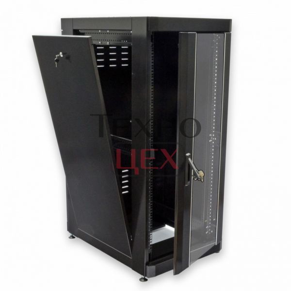 Шафа серверна CMS 18U 610 х 865 UA-MGSE1868MB для мережевого обладнання 201562 фото