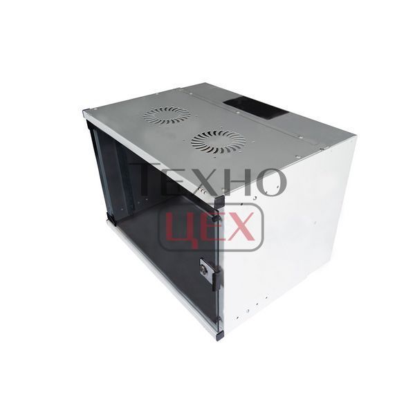 Шафа серверна Hypernet 7U 540 x 400 WMNC-40-7U-SOHO-FLAT для мережевого обладнання 116135 фото