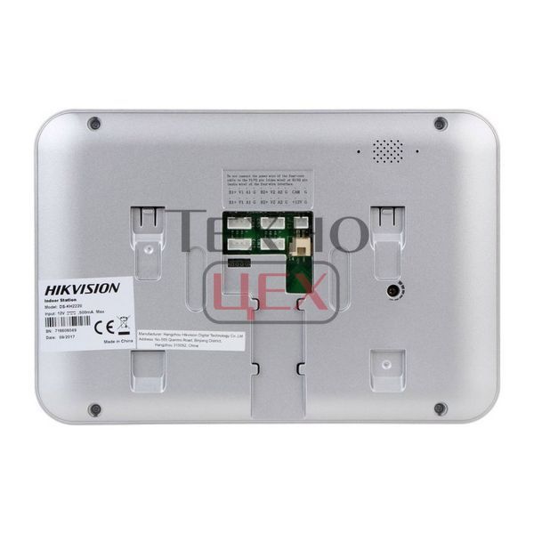 Комплект відеомофона Hikvision DS-KIS203T: відеодомофон 7" і відеопанель 201755 фото