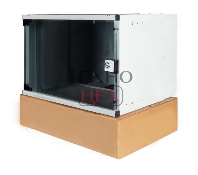 Шафа серверна Hypernet 7U 540 x 400 WMNC-40-7U-SOHO-FLAT для мережевого обладнання 116135 фото