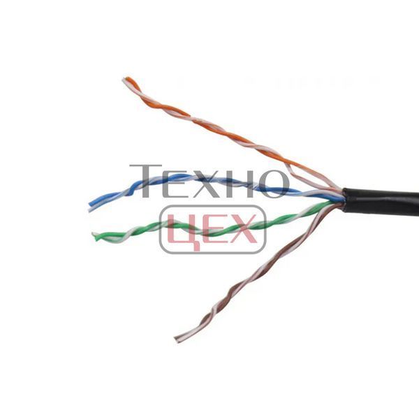 Кабель вита пара UTP CAT 5E Hikvision DS-1LN5EO-UU/E (бухта 305м) 116146 фото