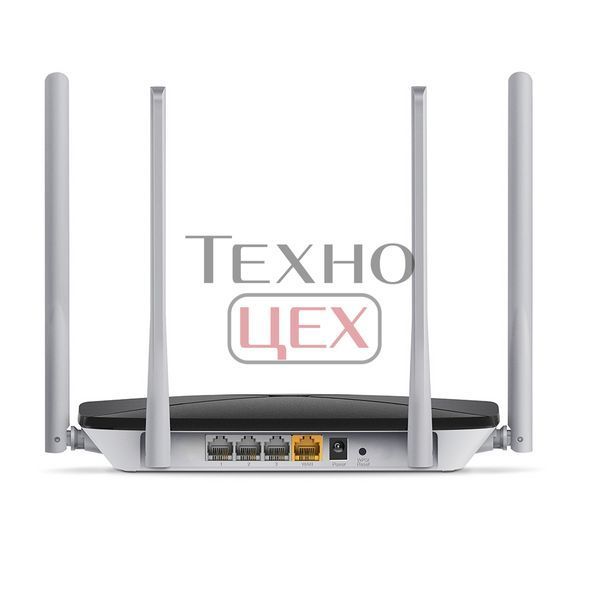 Бездротовий маршрутизатор Mercusys AC12 AC1200, 1хFE Wan, 3хFE LAN, 4 антени (AC12) 143797 фото