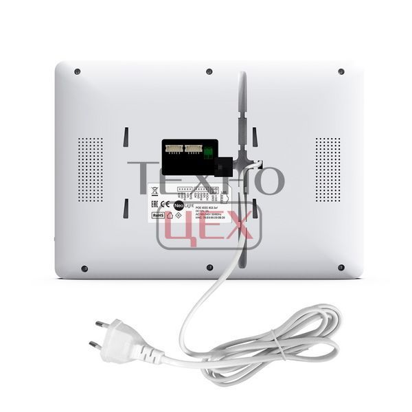 Комплект Neolight MEZZO Hybrid IP KIT Graphite: гібридний відеодомофон 10.1" з Wi-Fi, 2 Мп відеопанель та PoE адаптер для панелі виклику 301776 фото
