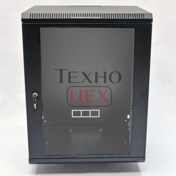 Шафа серверна CMS 15U 600 х 600 x 773 UA-MGSWA156B для мережевого обладнання 109765 фото