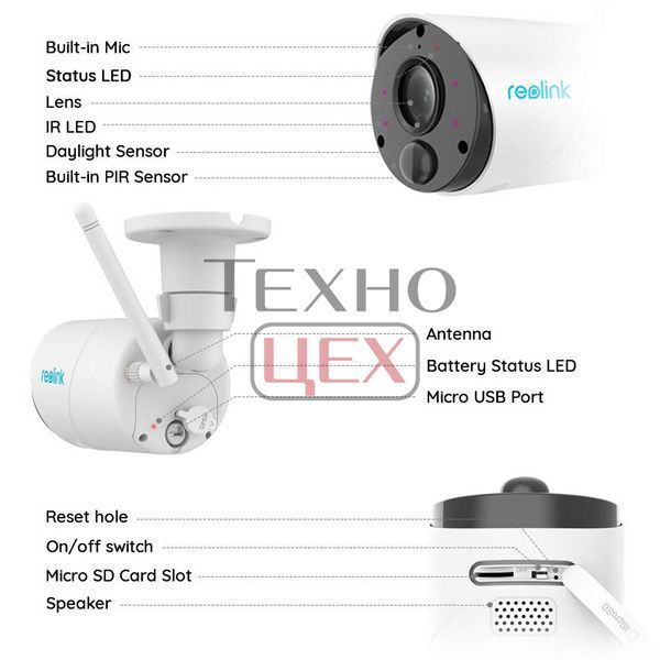 IP камера Reolink Argus Eco 251141 фото
