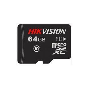Карта пам'яті micro SDXC class 10 Hikvision HS-TF-P1/64G 114553 фото