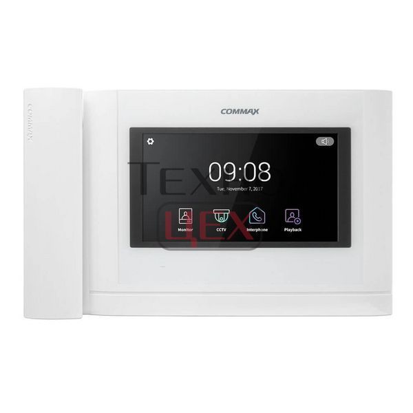 Відеодомофон 7" Commax CDV-704MHA з детектором руху і записом відео 110583 фото Відеодомофон 7" Commax CDV-704MHA з детектором руху і записом відео 110583 фото