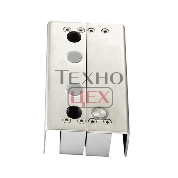 Замок ригеля YB-500U (LED) на скляні двері без рами 107125 фото